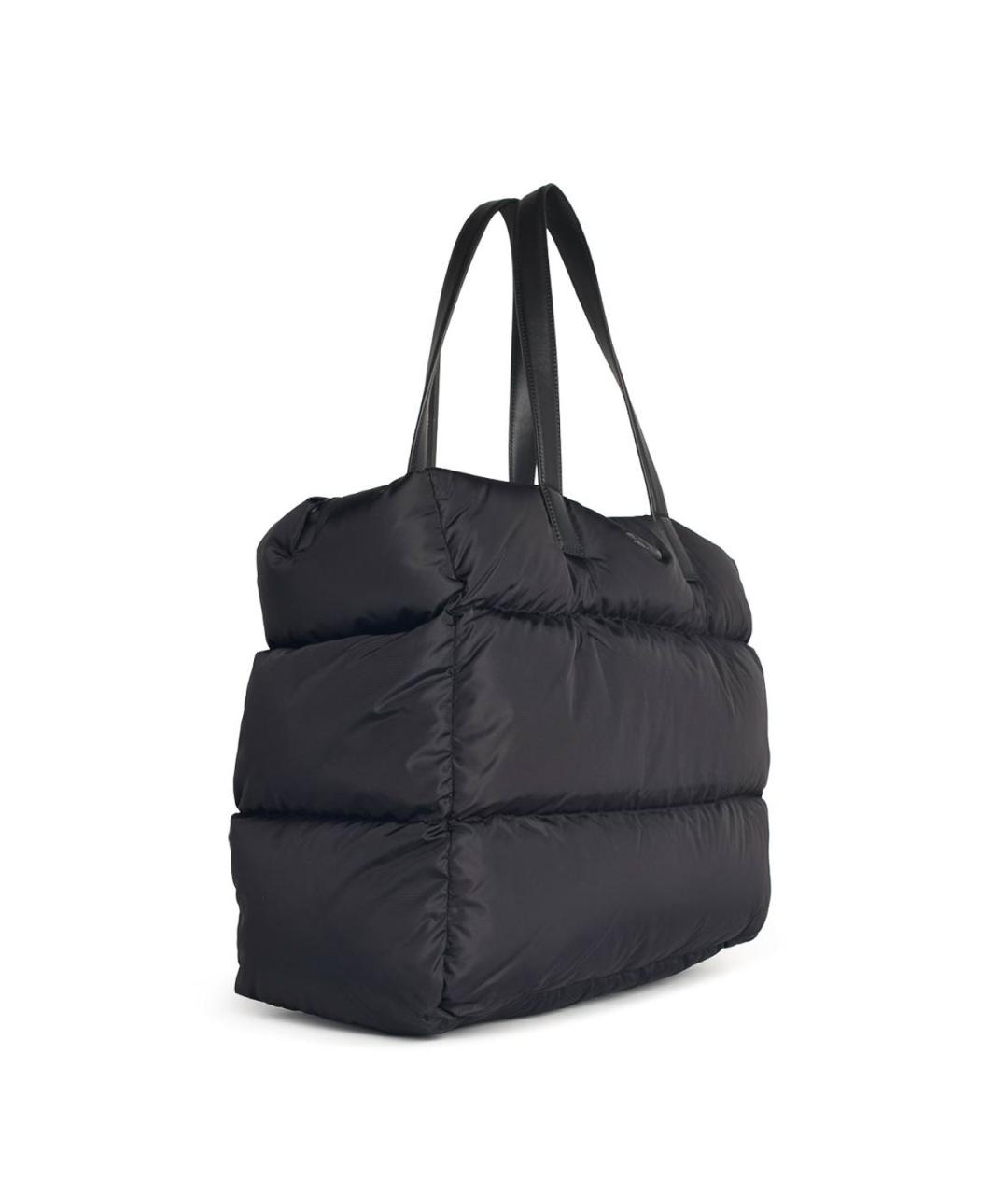 MONCLER Черная нейлоновая сумка на плечо, фото 2