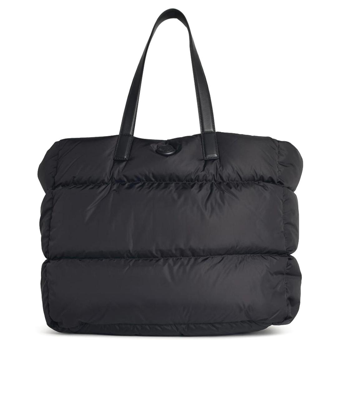 MONCLER Черная нейлоновая сумка на плечо, фото 1