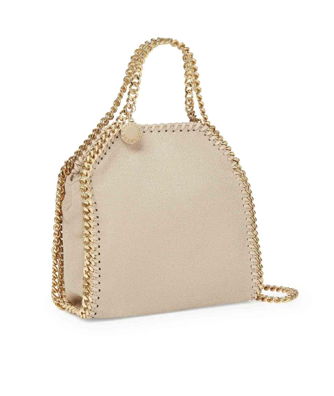STELLA MCCARTNEY Бежевая сумка тоут из искусственной кожи, фото 2