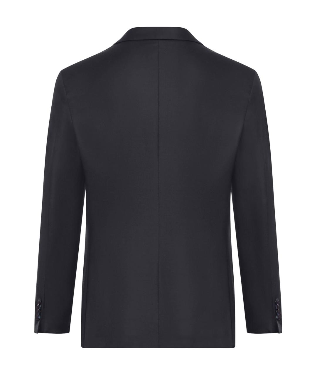 GIORGIO ARMANI Темно-синий классический костюм, фото 2
