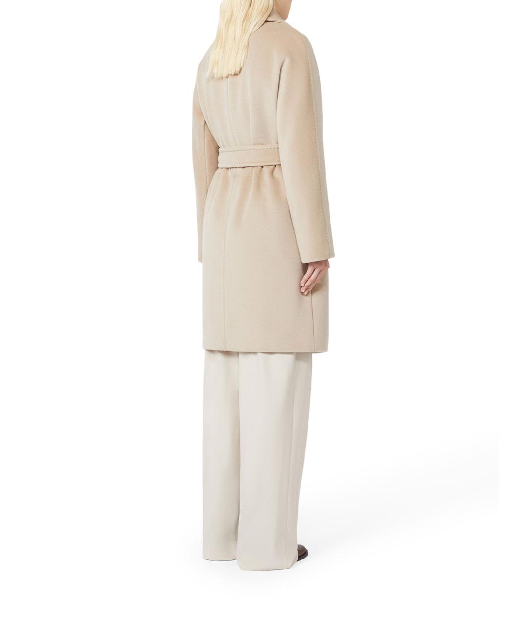 MAX MARA Бежевая шерстяная куртка, фото 3