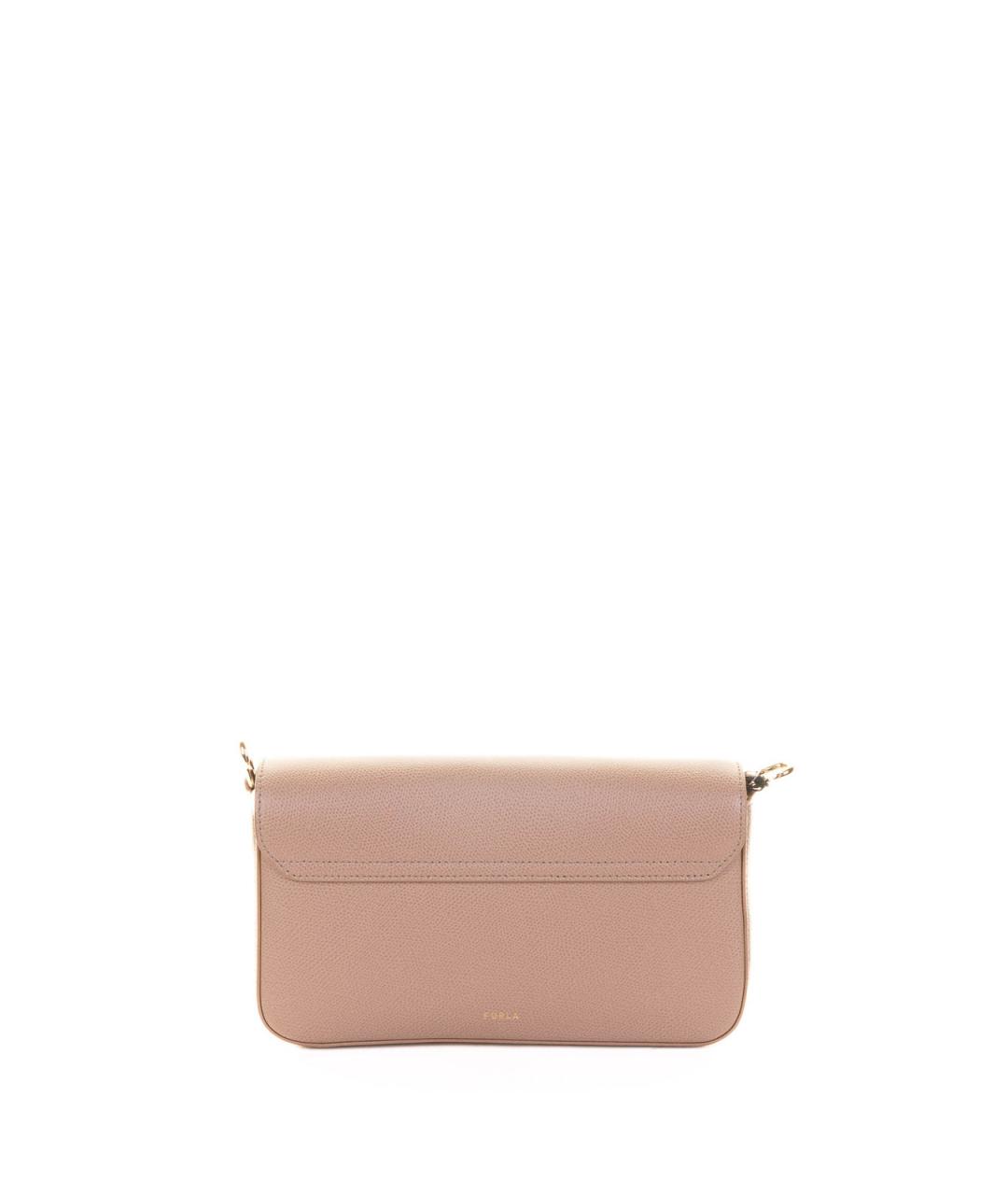 FURLA Бежевая кожаная сумка тоут, фото 3
