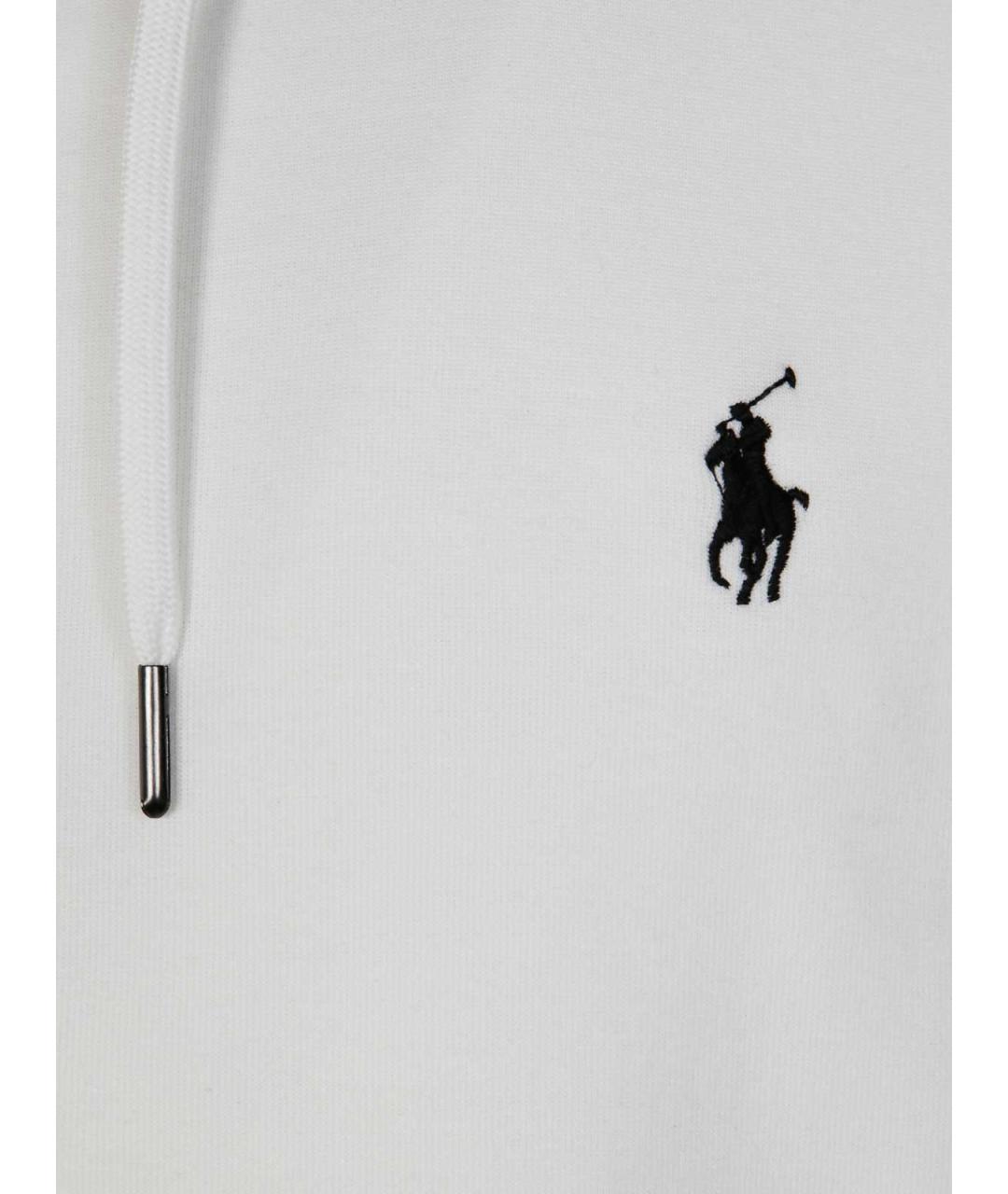 POLO RALPH LAUREN Белый хлопковый джемпер / свитер, фото 3