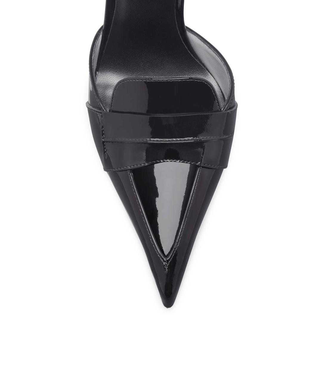 TOM FORD Черные туфли из лакированной кожи, фото 6
