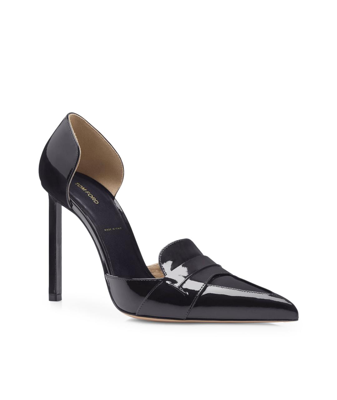TOM FORD Черные туфли из лакированной кожи, фото 3