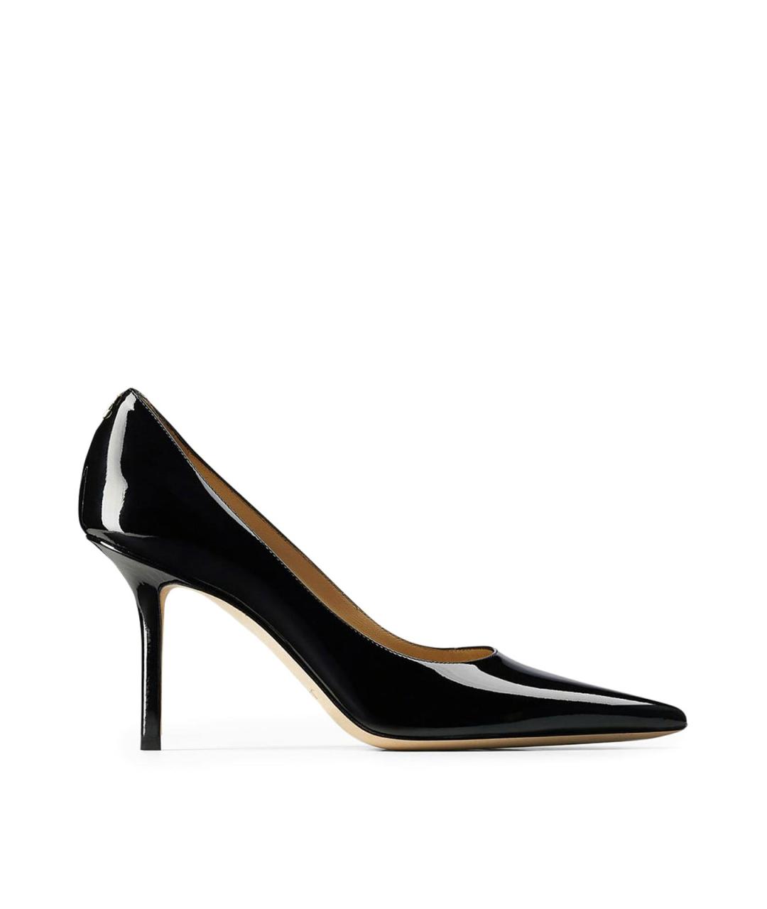 JIMMY CHOO Черные кожаные туфли, фото 1
