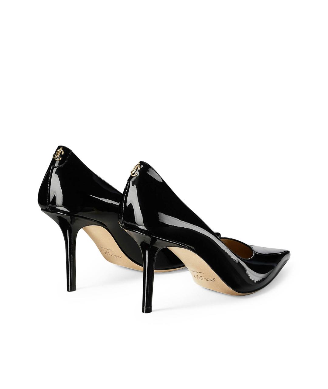 JIMMY CHOO Черные кожаные туфли, фото 3