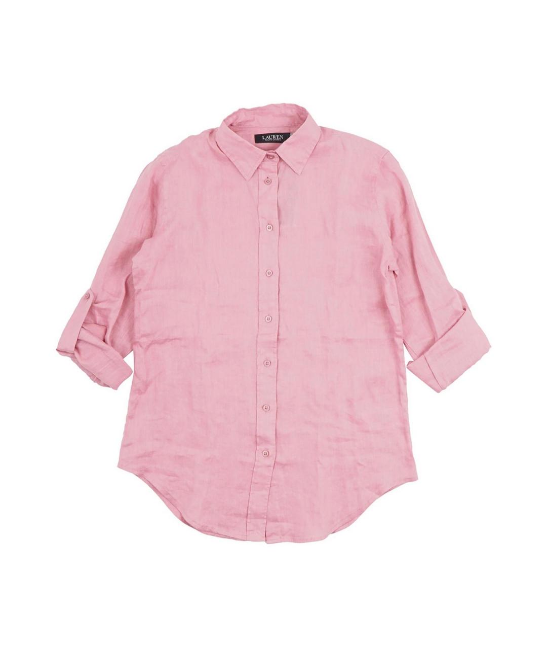 POLO RALPH LAUREN Бежевая льняная рубашка, фото 1