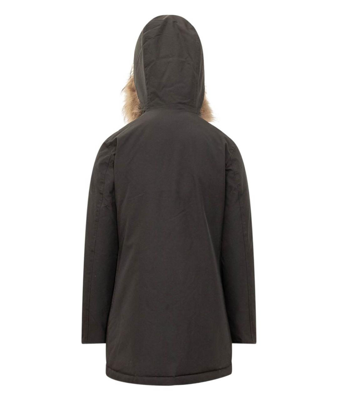 WOOLRICH Черная полиамидовая парка, фото 2