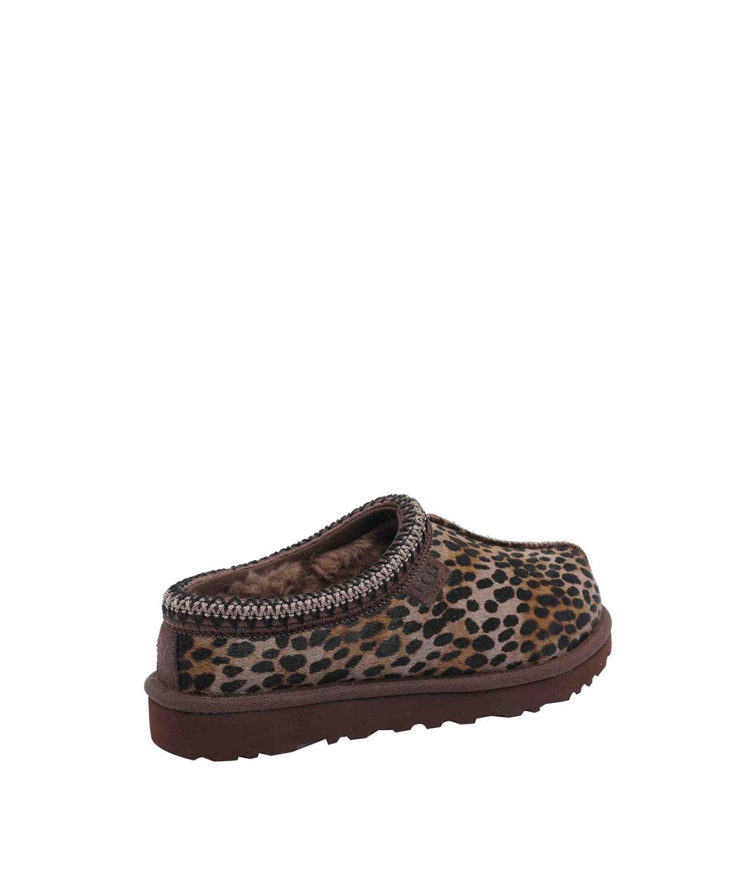 UGG Коричневые кожаные мюли, фото 3
