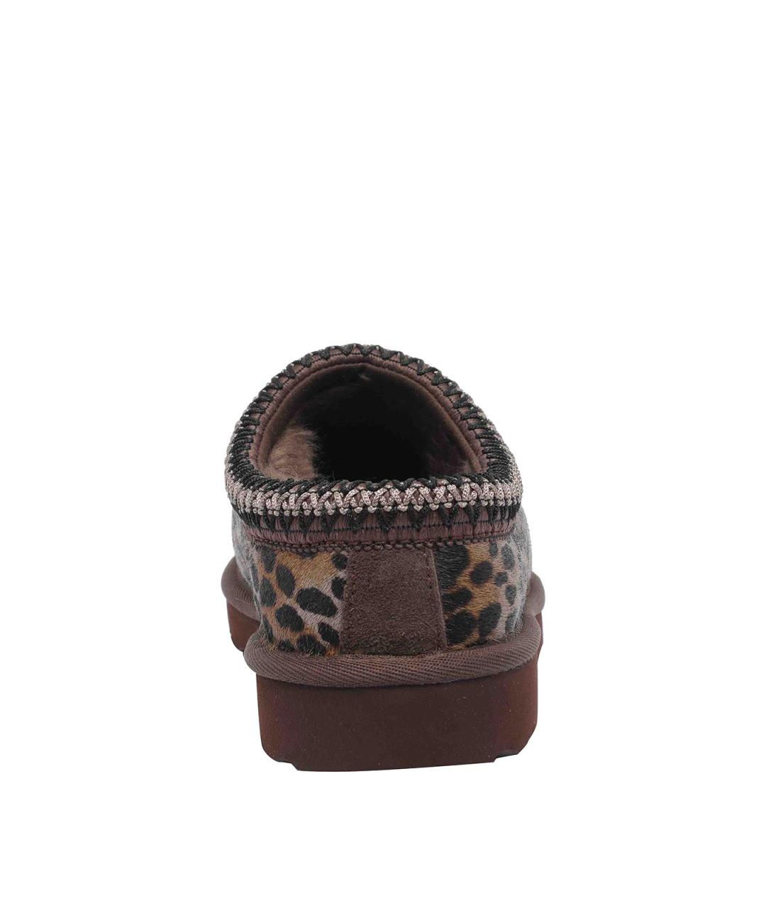 UGG Коричневые кожаные мюли, фото 4