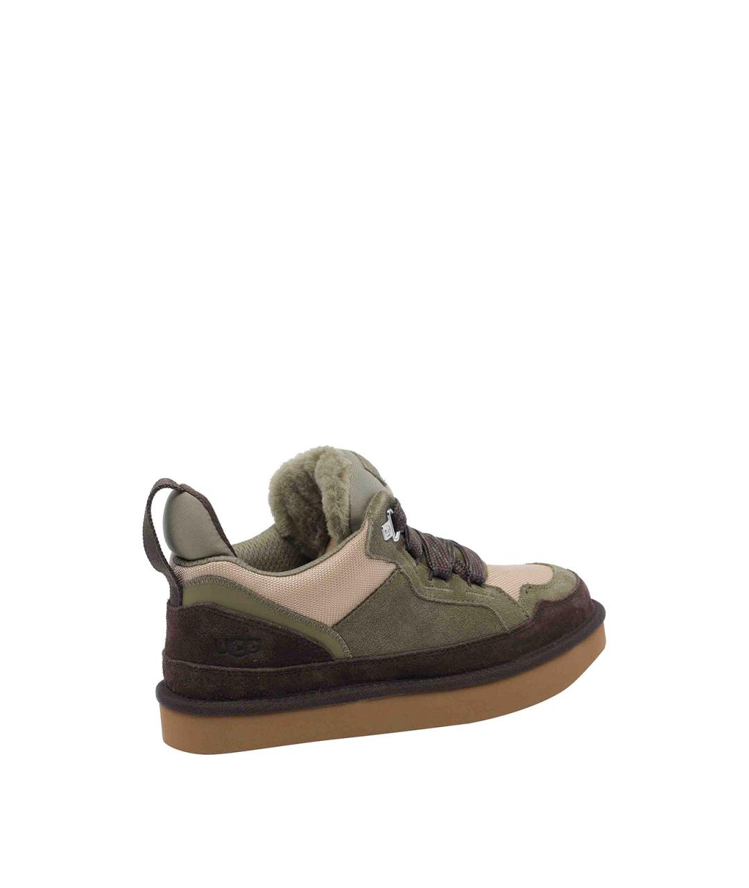 UGG Зеленые резиновые низкие кроссовки / кеды, фото 3