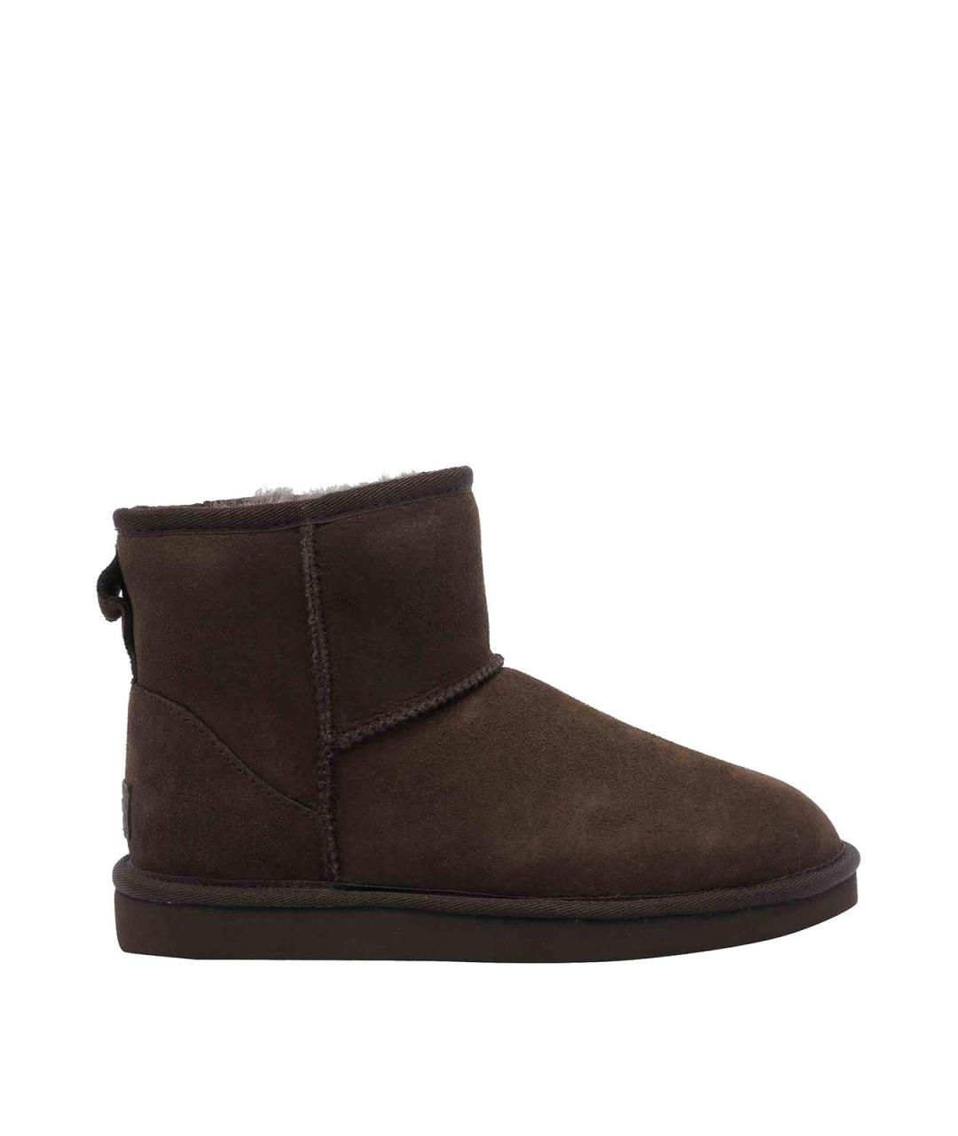 UGG Коричневые замшевые ботинки, фото 1