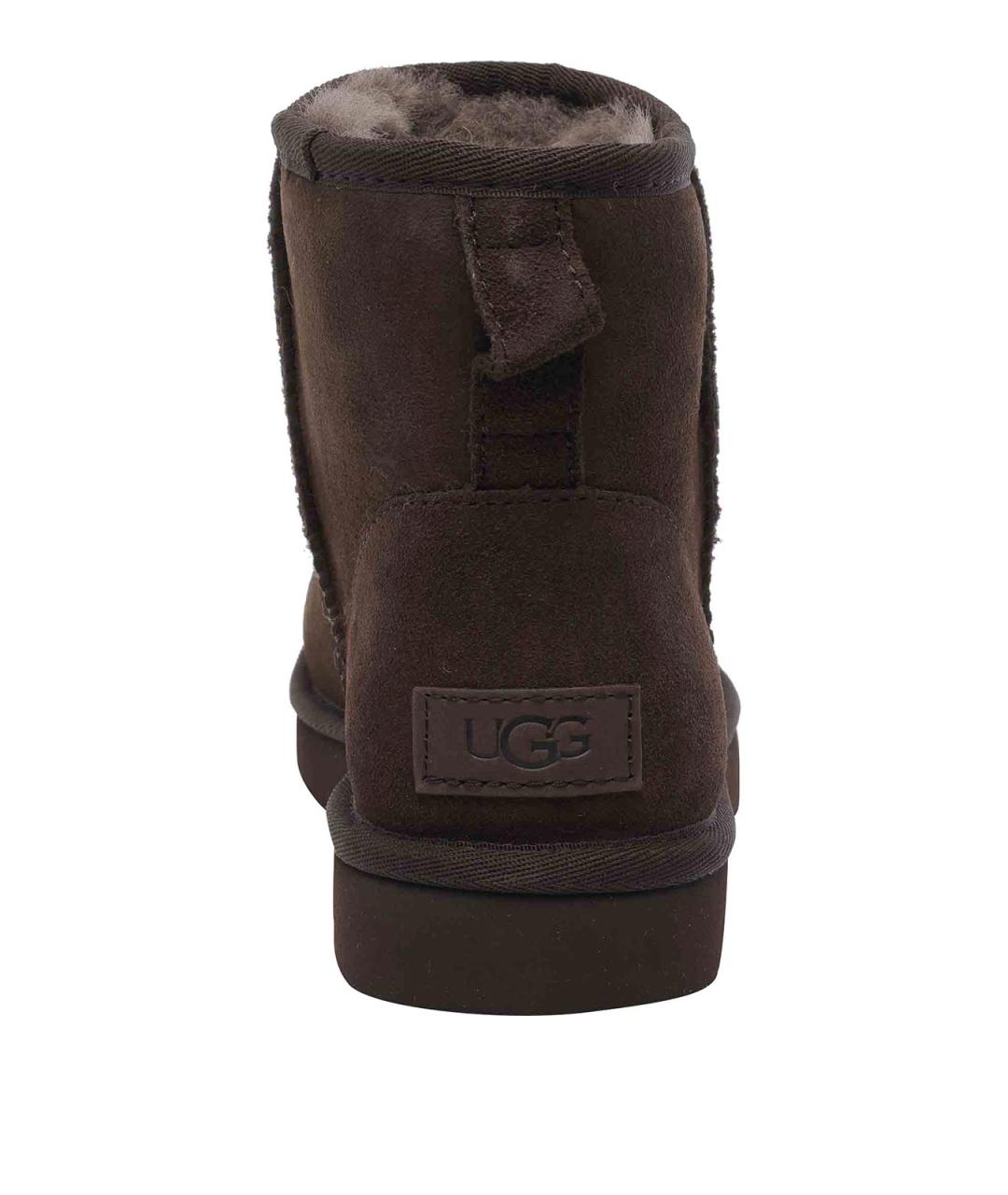 UGG Коричневые замшевые ботинки, фото 4