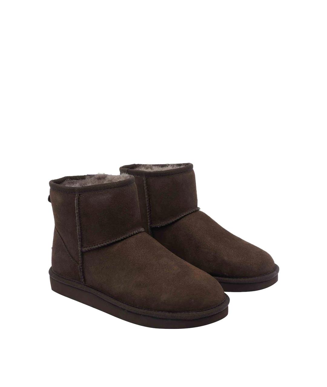UGG Коричневые замшевые ботинки, фото 2