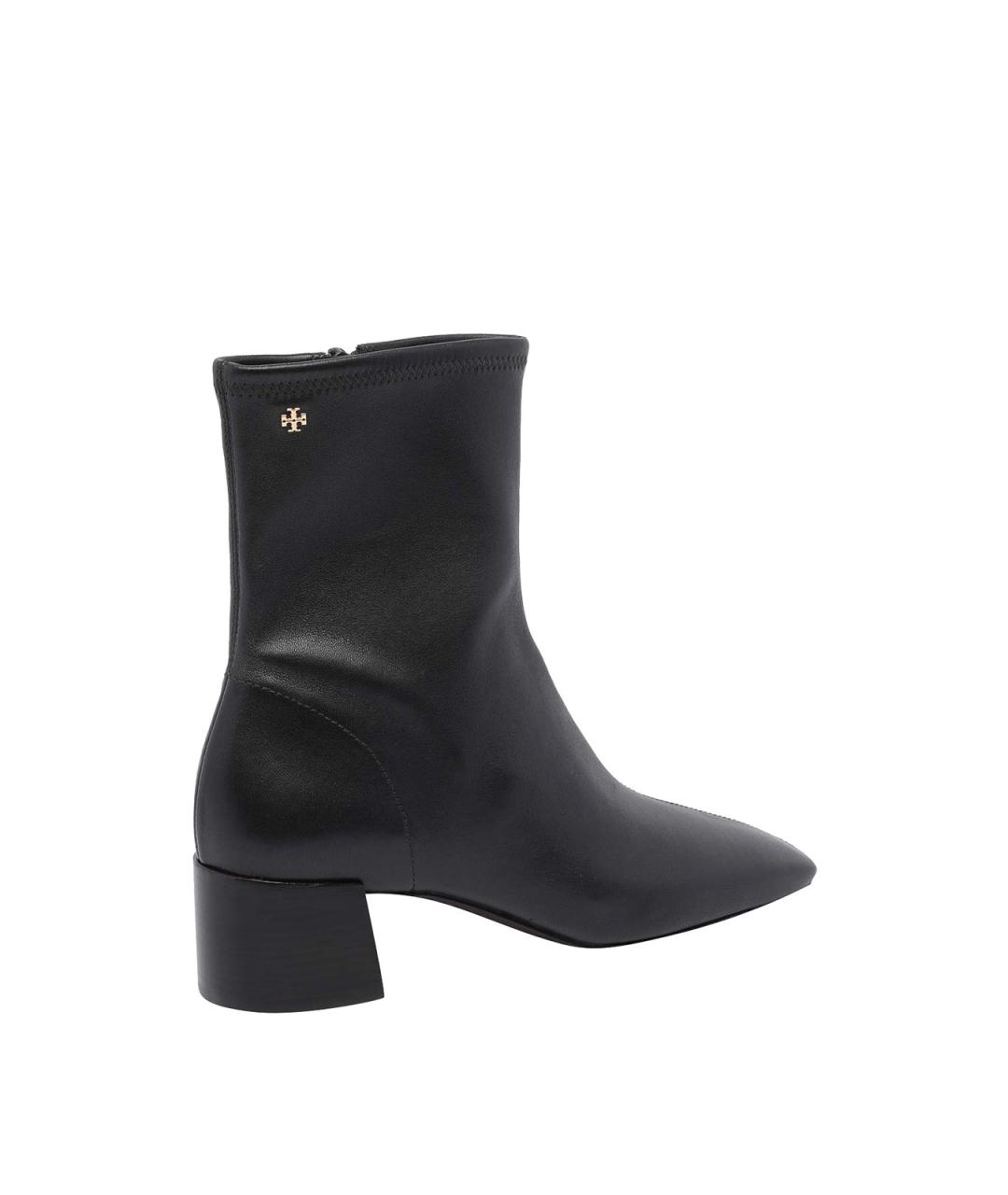TORY BURCH Коричневые кожаные ботильоны, фото 3