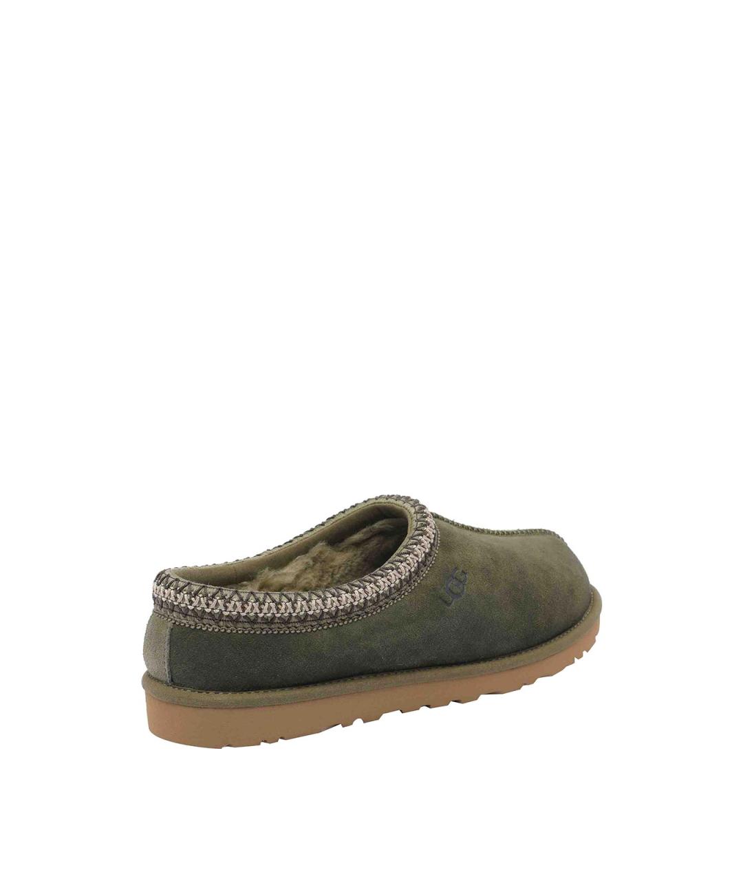 UGG AUSTRALIA Зеленые замшевые низкие ботинки, фото 3