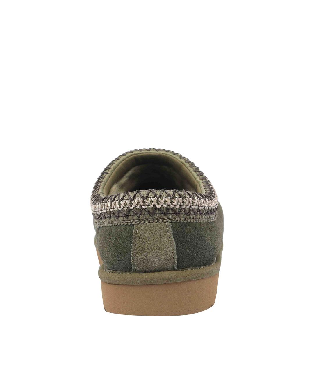 UGG AUSTRALIA Зеленые замшевые низкие ботинки, фото 4