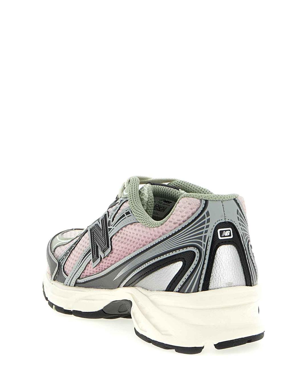 NEW BALANCE Розовые замшевые кроссовки, фото 3