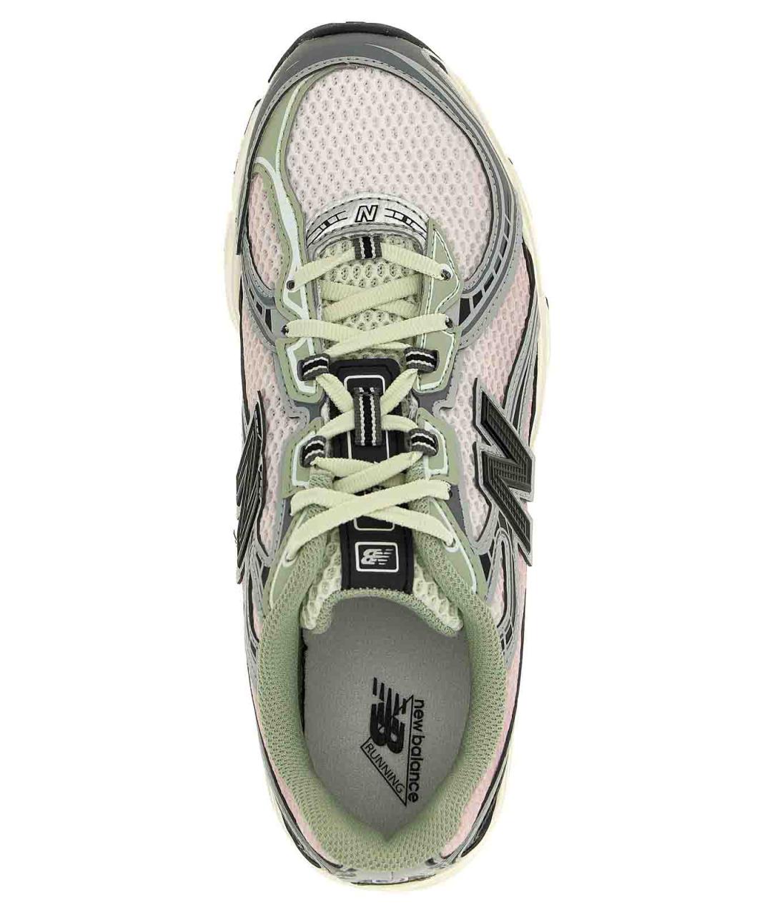 NEW BALANCE Розовые замшевые кроссовки, фото 4