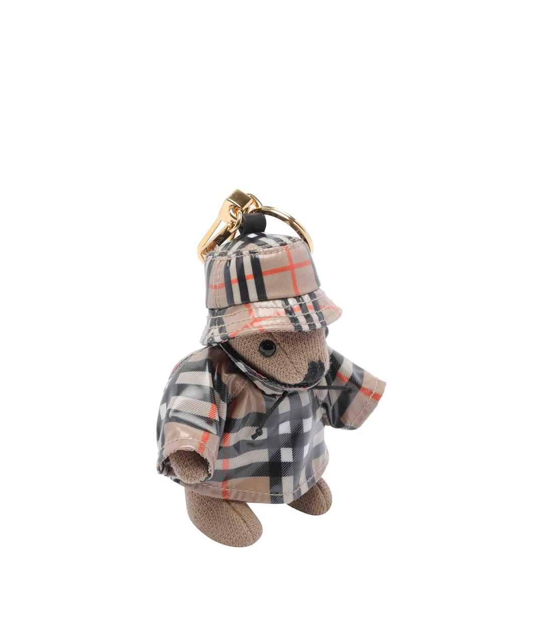 BURBERRY Коричневая ключница, фото 3