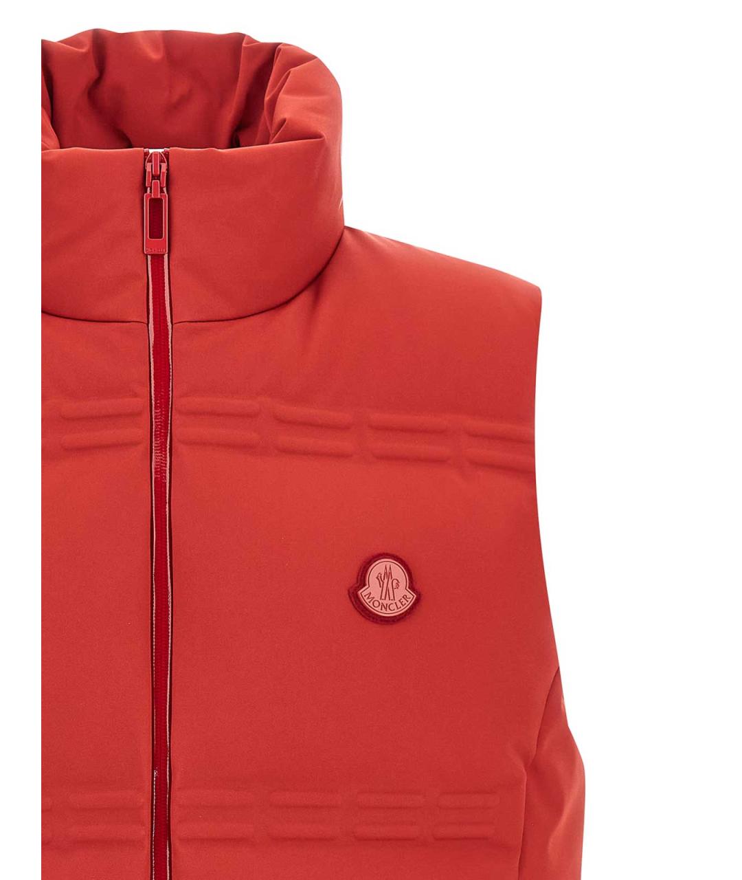 MONCLER Красная жилетка, фото 3
