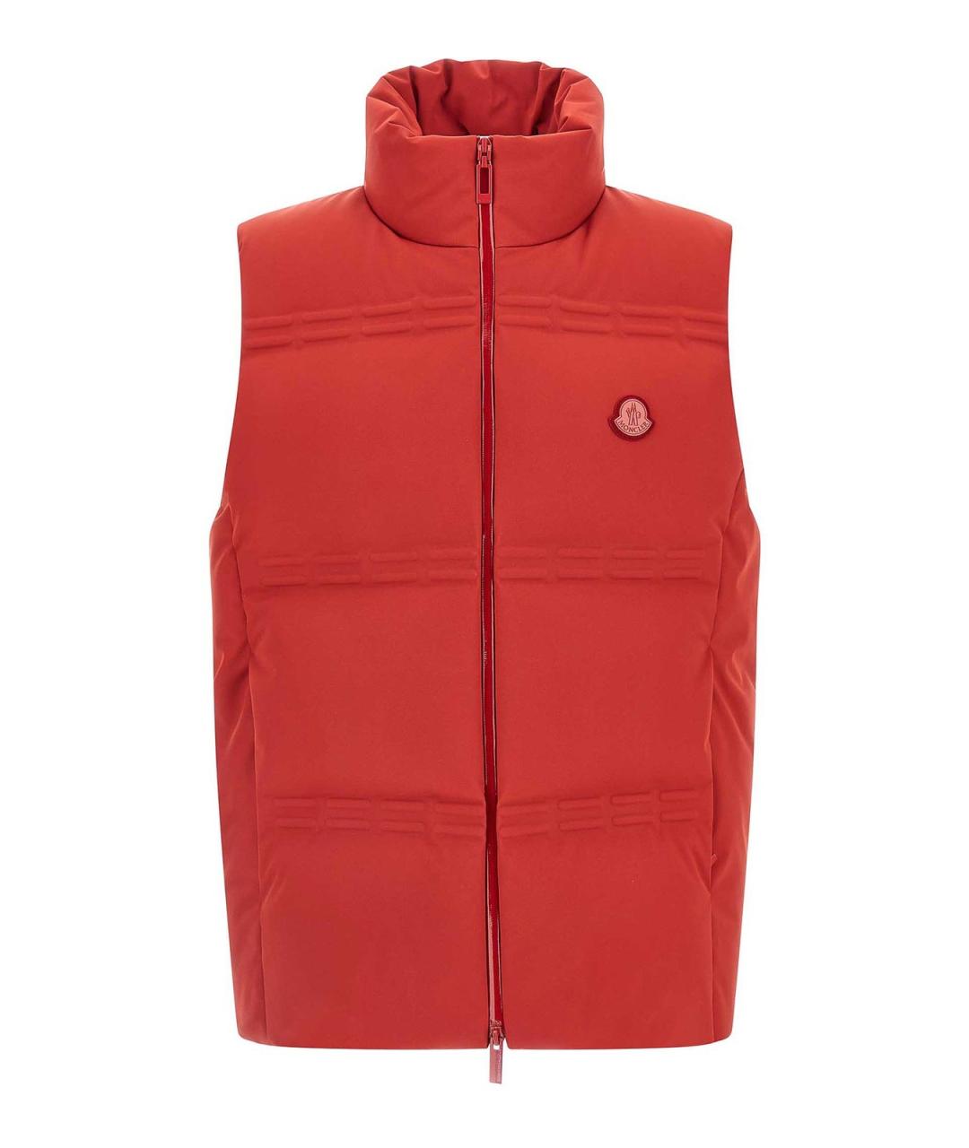 MONCLER Красная жилетка, фото 1
