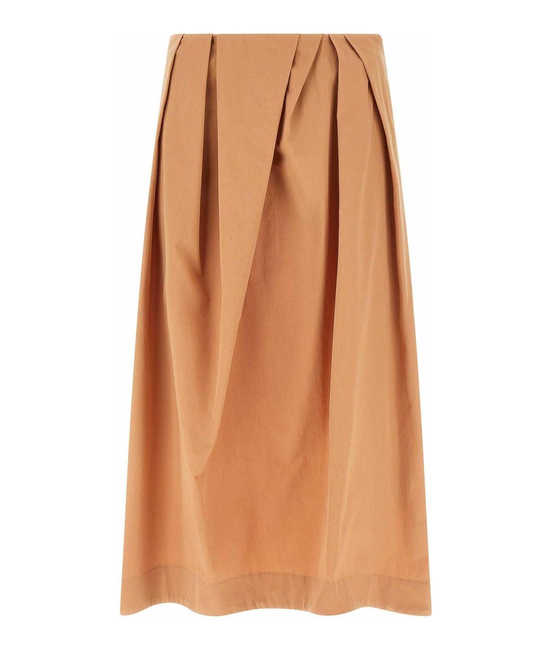 DRIES VAN NOTEN Хлопковая юбка миди, фото 1