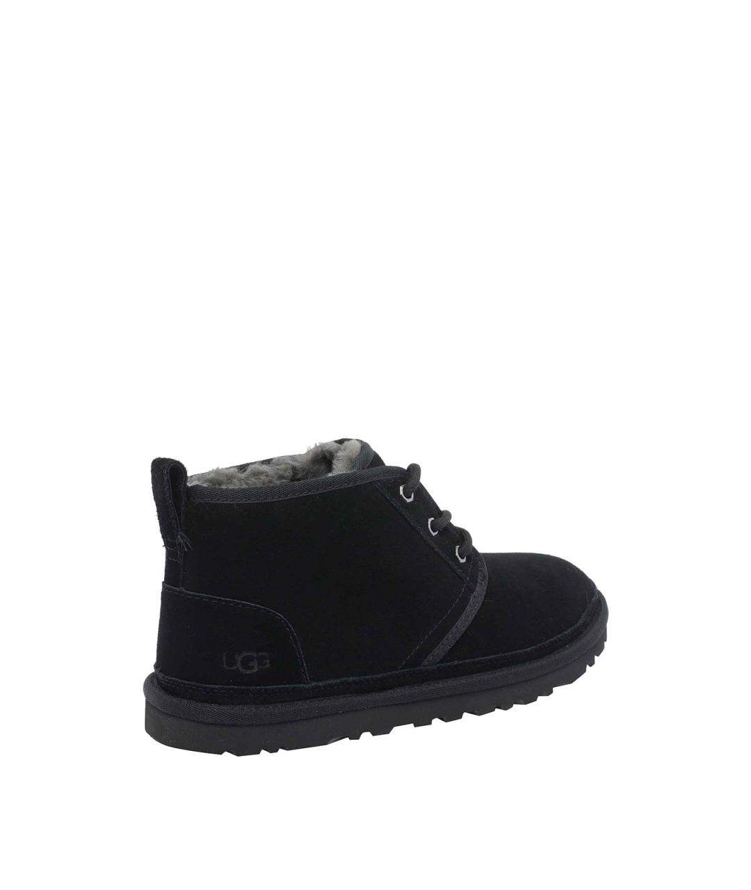 UGG Черные замшевые низкие кроссовки / кеды, фото 3
