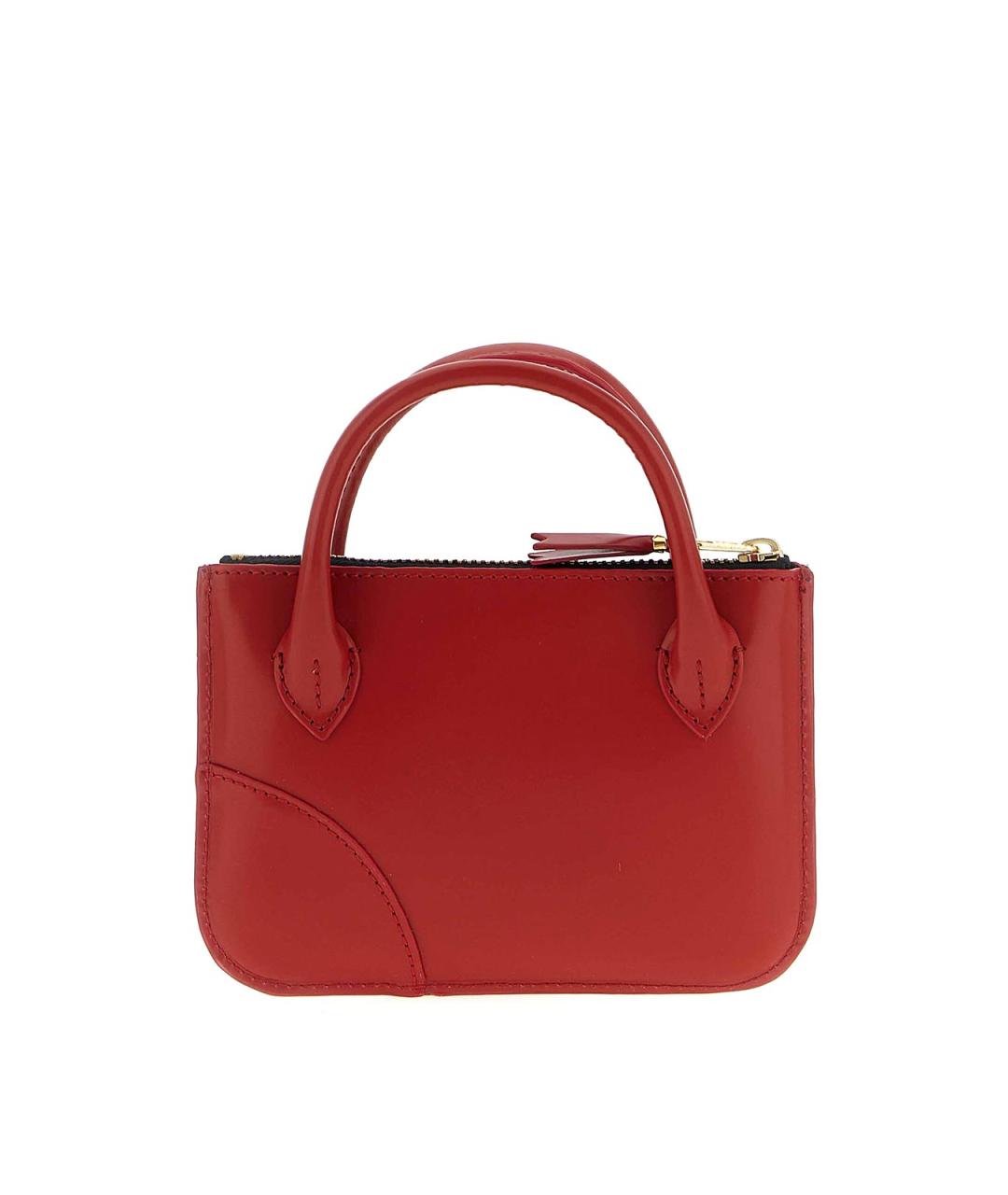 COMME DES GARÇONS WALLET Красный кожаный кошелек, фото 2