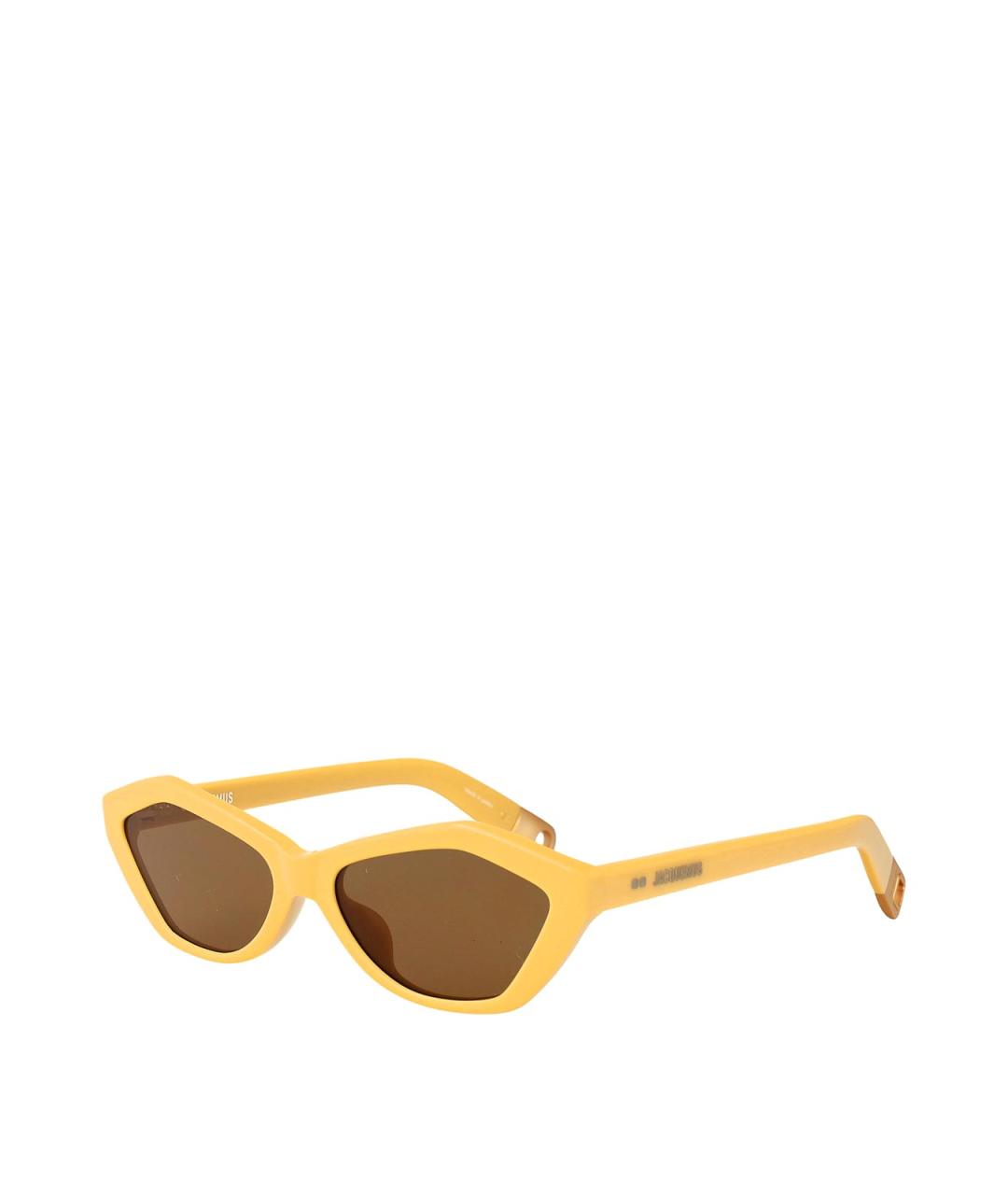 JACQUEMUS Желтые солнцезащитные очки, фото 2