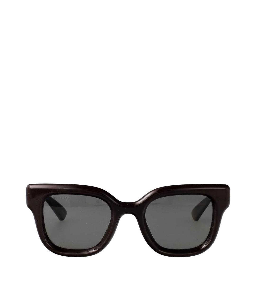 GUCCI Коричневые солнцезащитные очки, фото 1