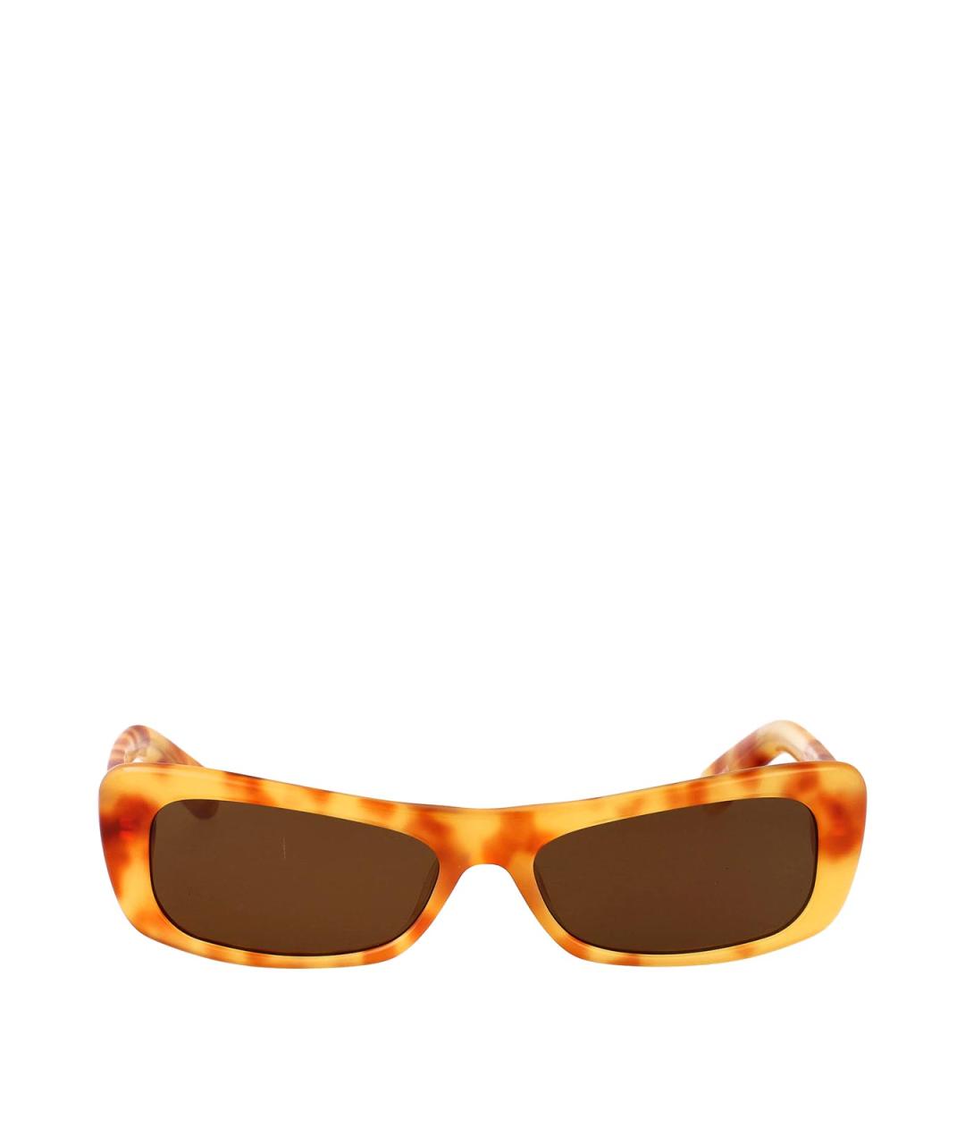 JACQUEMUS Бежевые солнцезащитные очки, фото 1