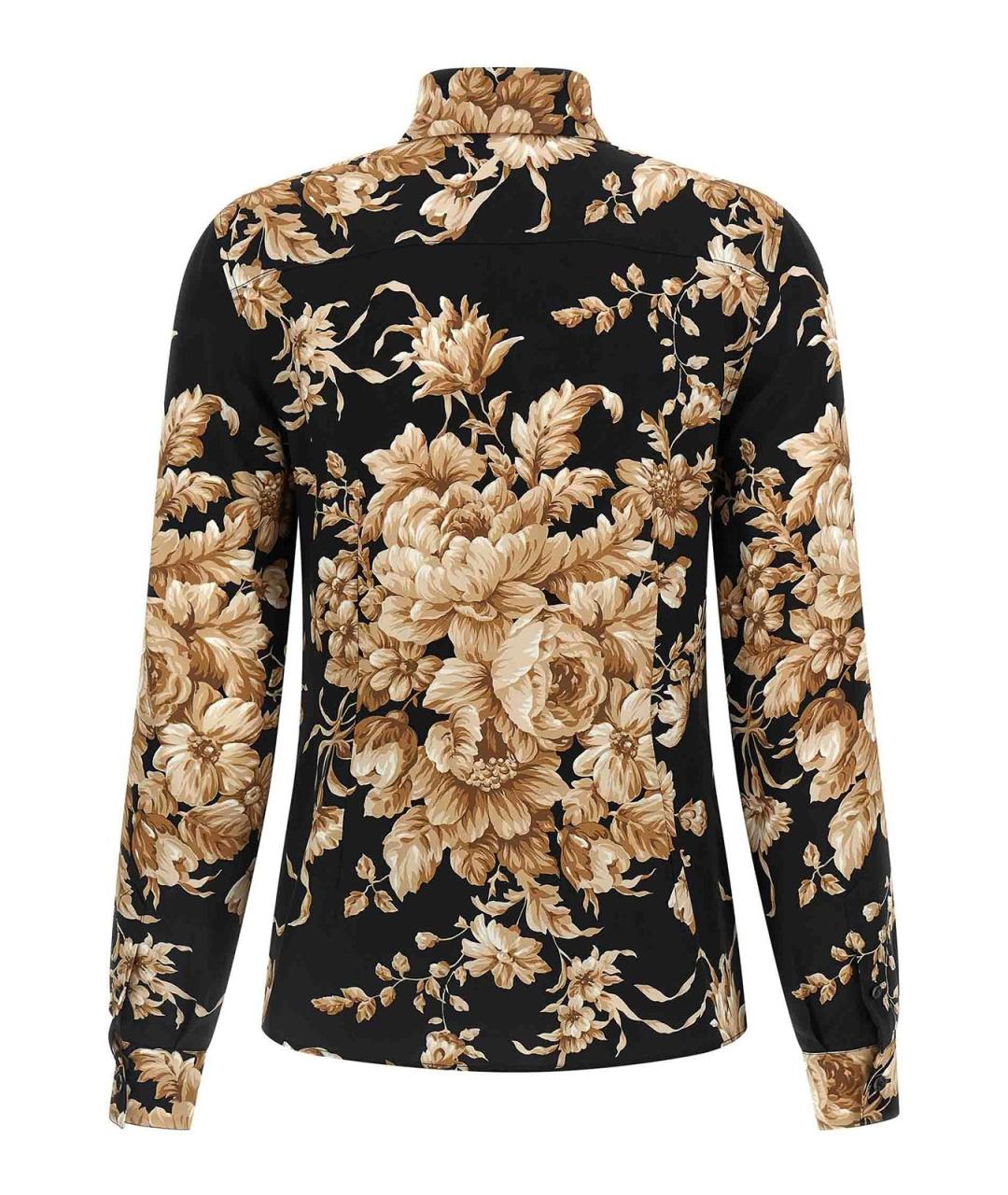 DOLCE&GABBANA Мульти шелковая рубашка, фото 2