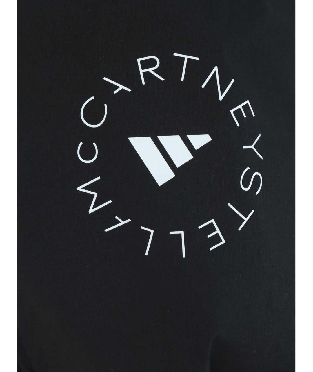 ADIDAS BY STELLA MCCARTNEY Черная тканевая дорожная/спортивная сумка, фото 4