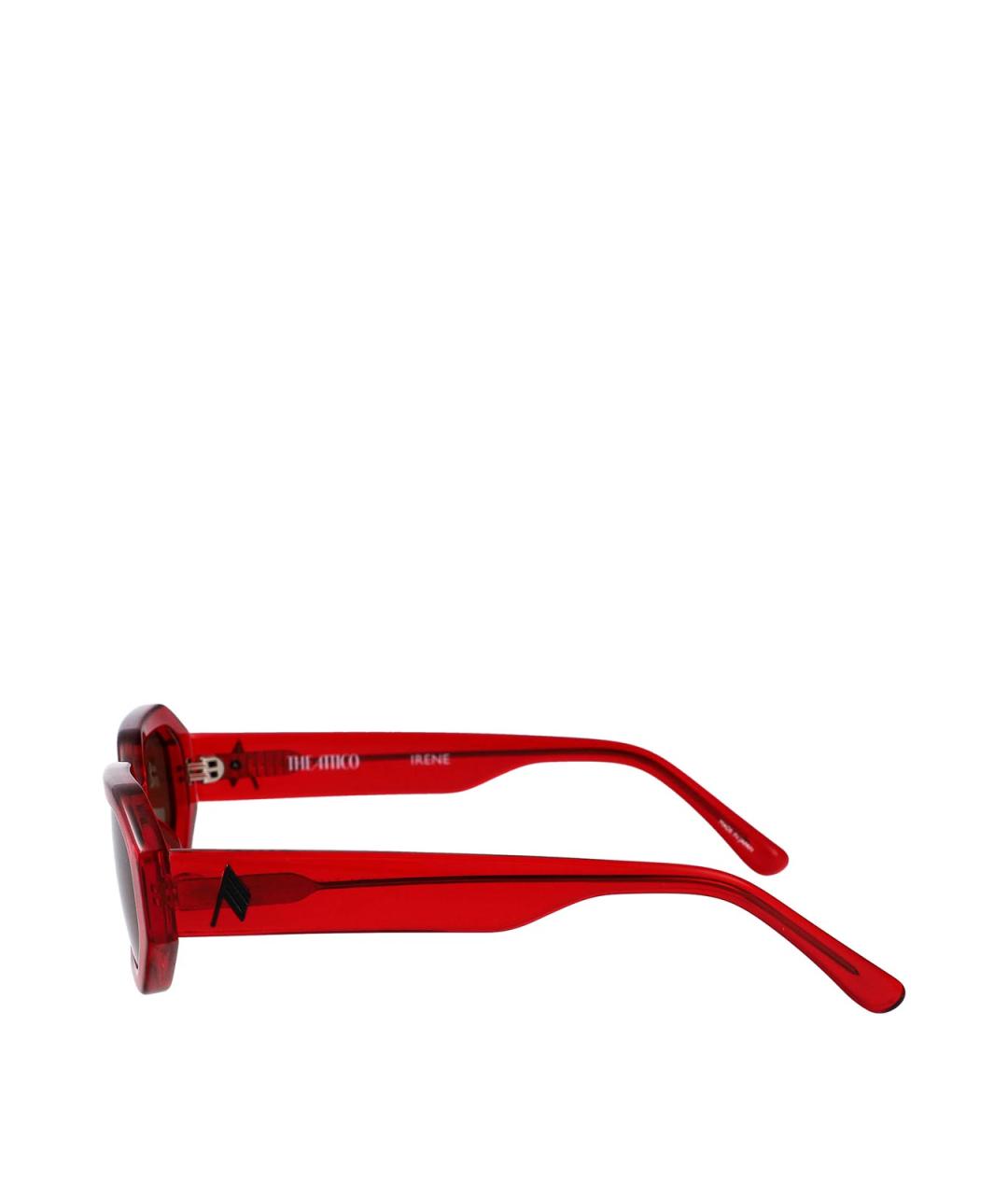 THE ATTICO Красные солнцезащитные очки, фото 3