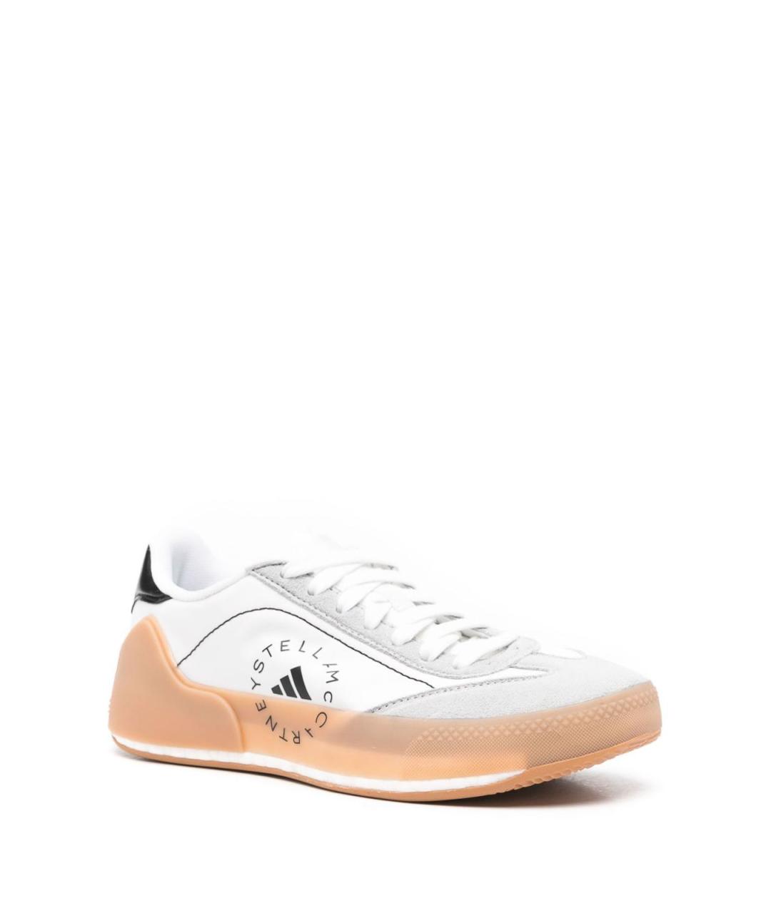 ADIDAS BY STELLA MCCARTNEY Белые кожаные кроссовки, фото 3