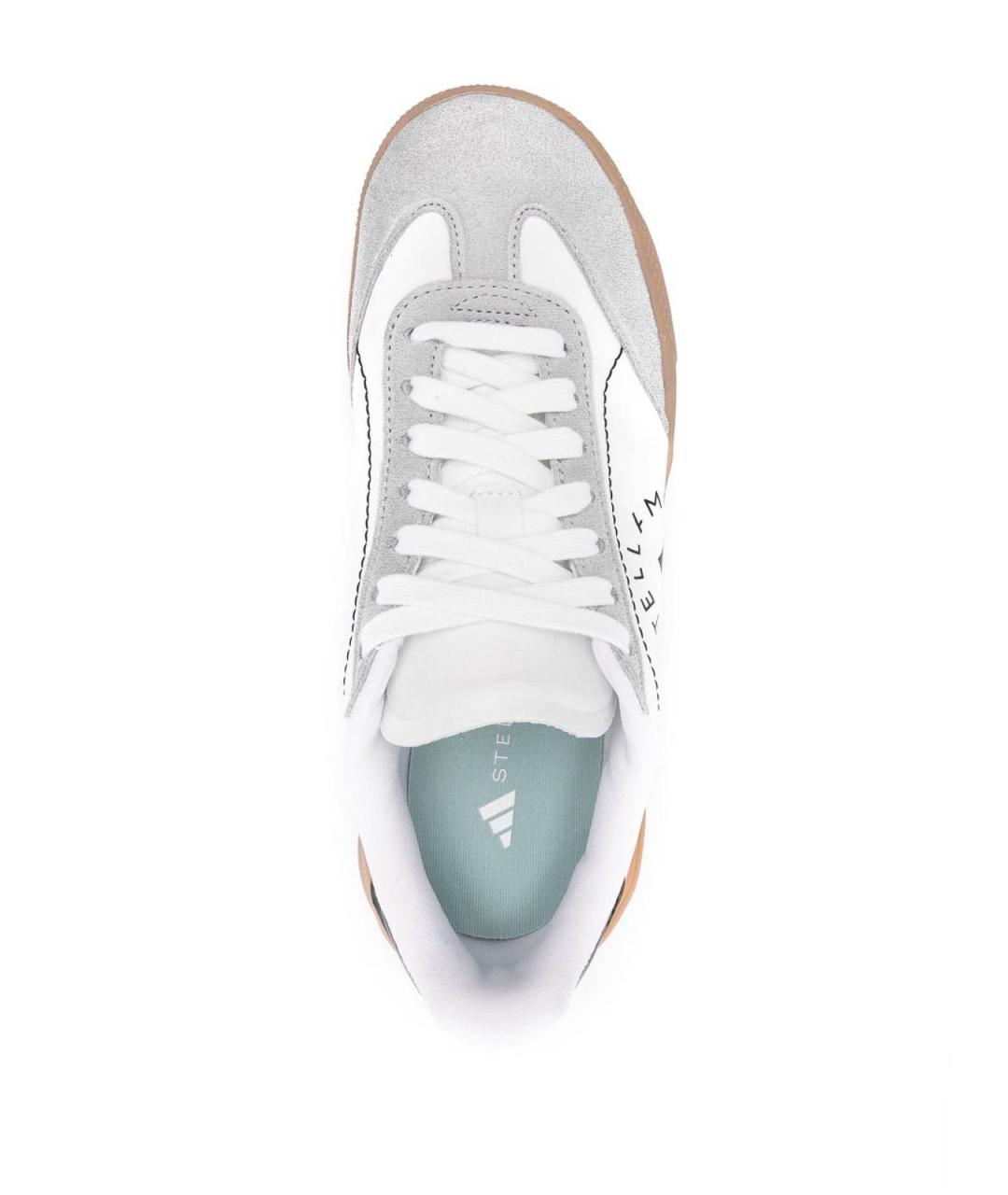 ADIDAS BY STELLA MCCARTNEY Белые кожаные кроссовки, фото 4