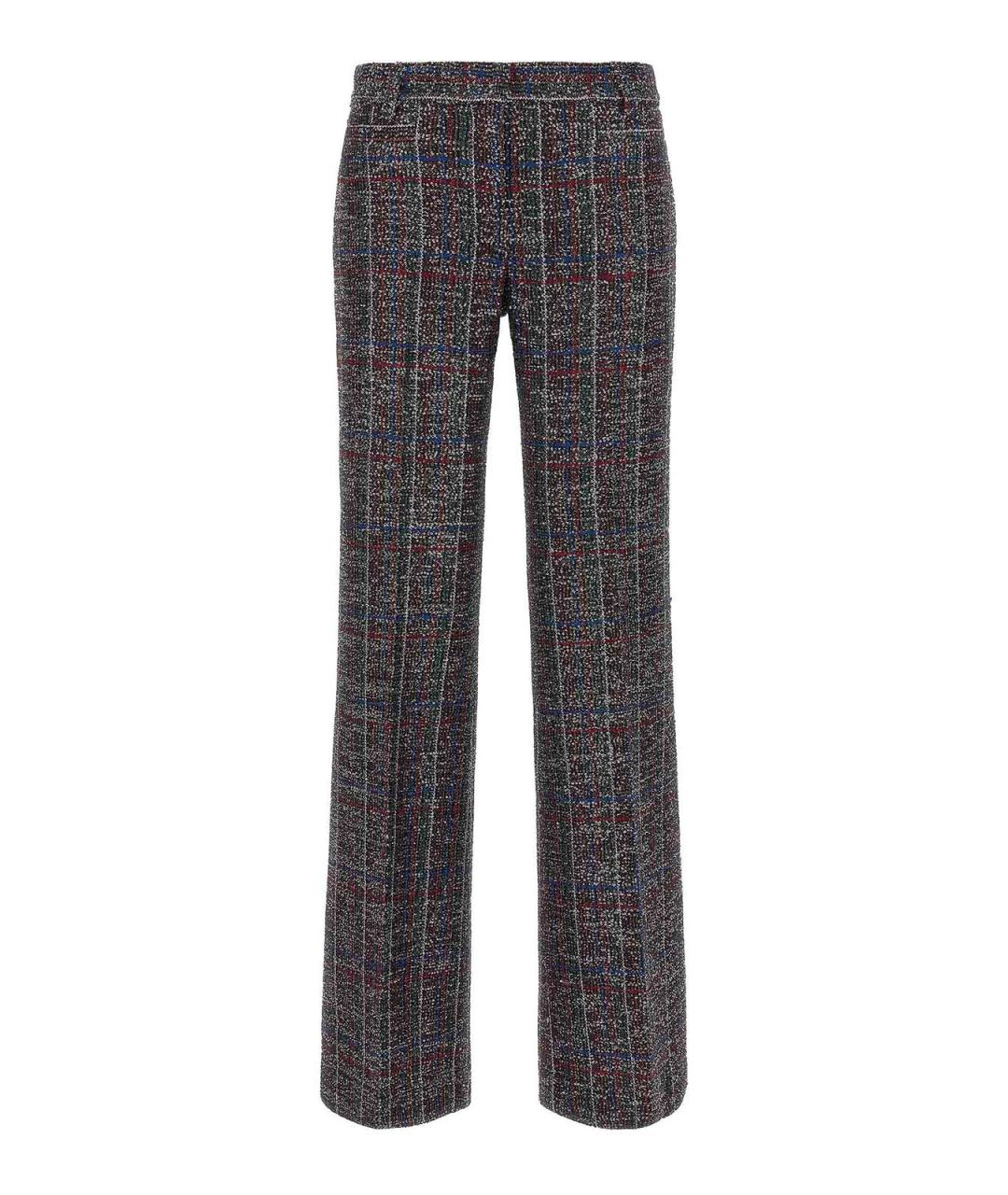 MISSONI Мульти вискозные прямые брюки, фото 1