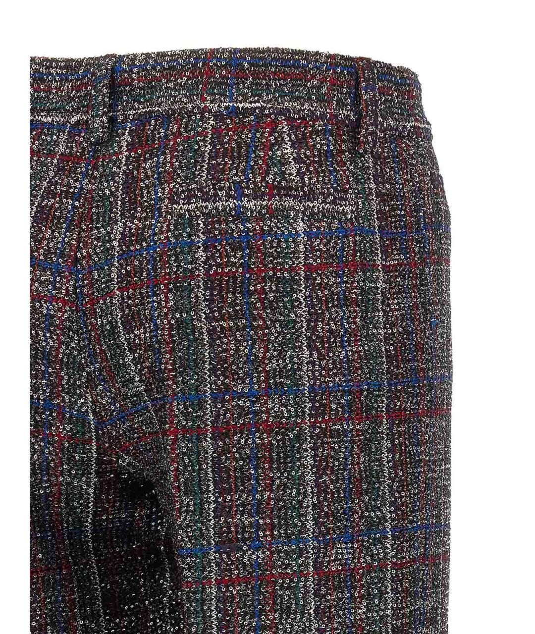 MISSONI Мульти вискозные прямые брюки, фото 4