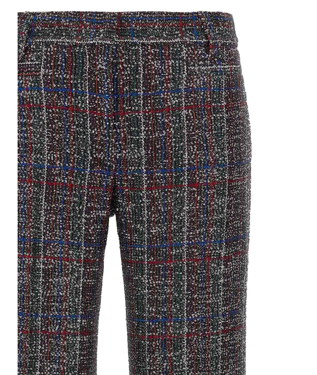 MISSONI Мульти вискозные прямые брюки, фото 3