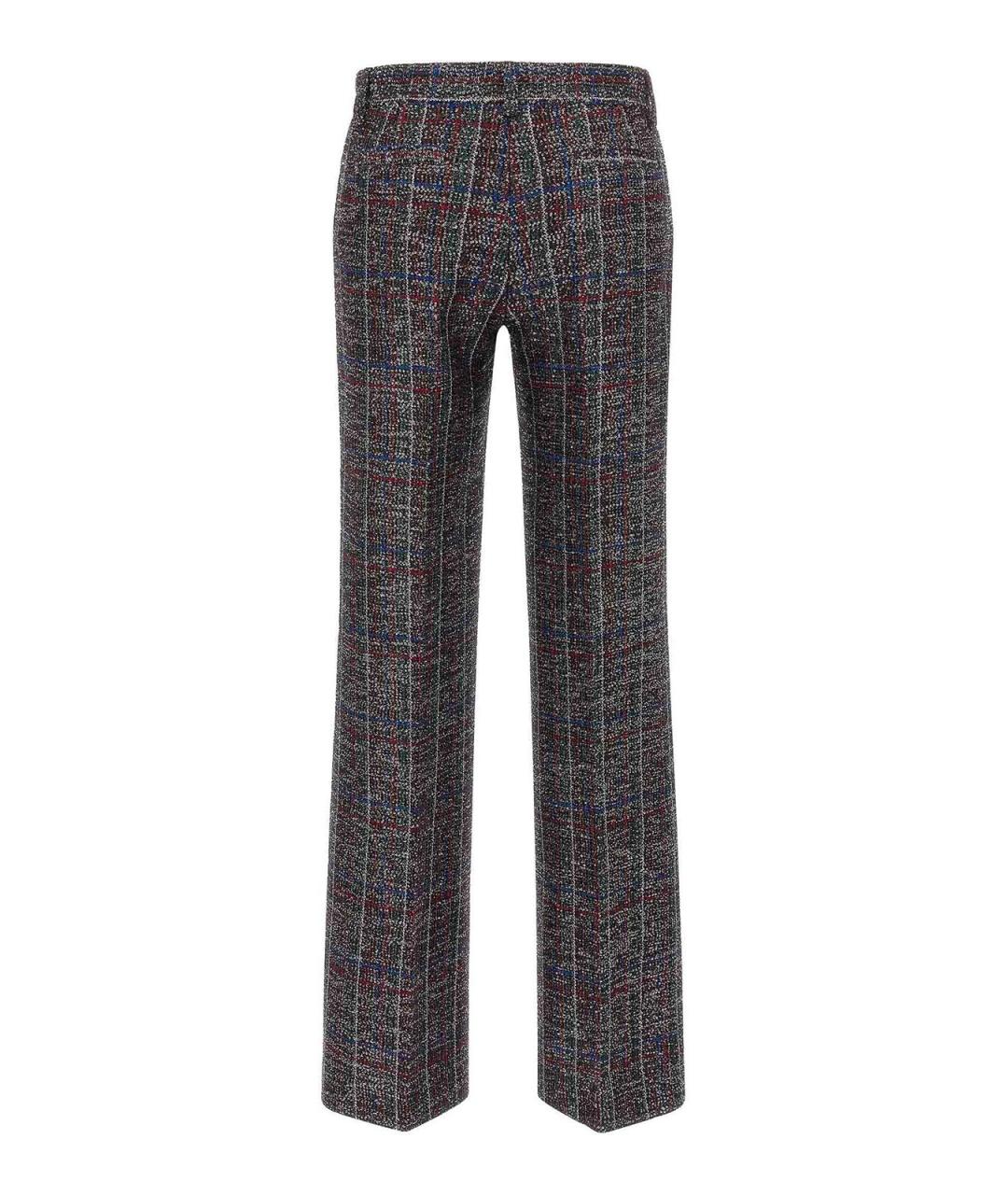 MISSONI Мульти вискозные прямые брюки, фото 2