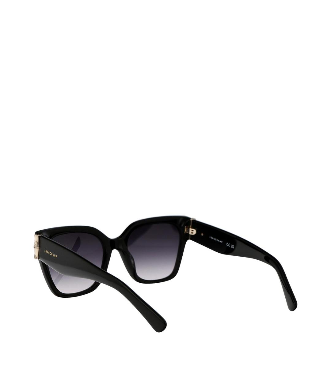 LONGCHAMP Черные солнцезащитные очки, фото 4