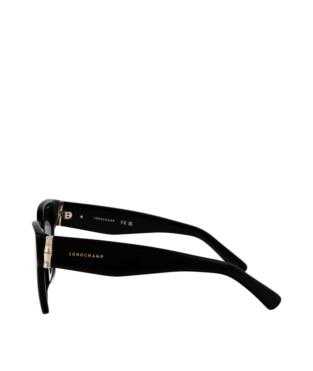 LONGCHAMP Черные солнцезащитные очки, фото 3