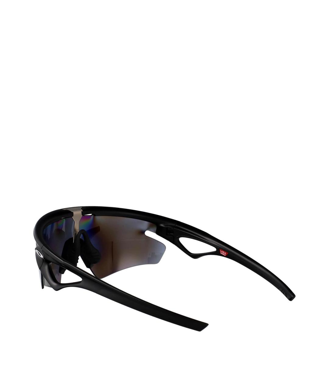 OAKLEY Черные солнцезащитные очки, фото 4