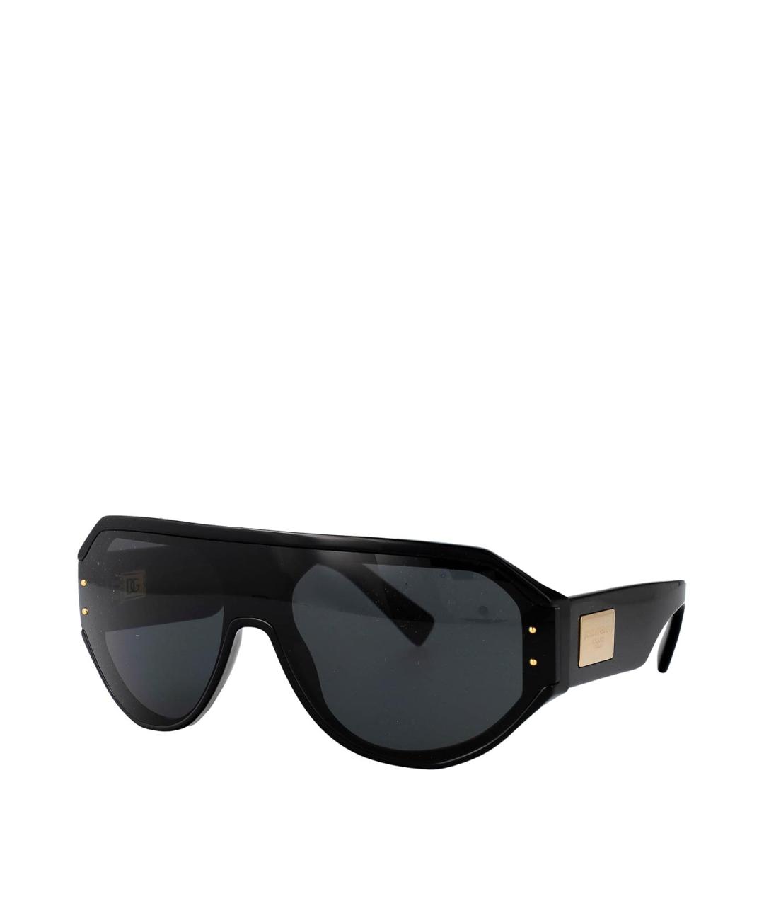 DOLCE&GABBANA Черные солнцезащитные очки, фото 2