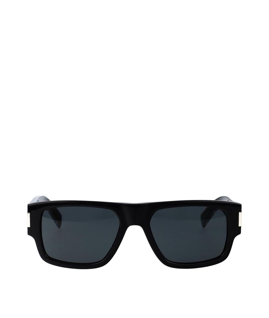SAINT LAURENT Черные солнцезащитные очки, фото 1