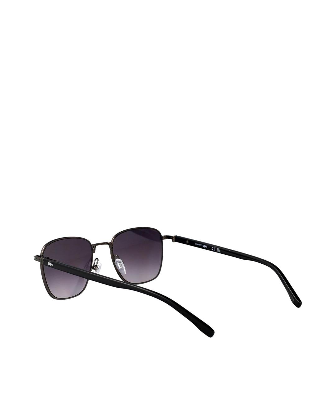 LACOSTE Серые металлические солнцезащитные очки, фото 4