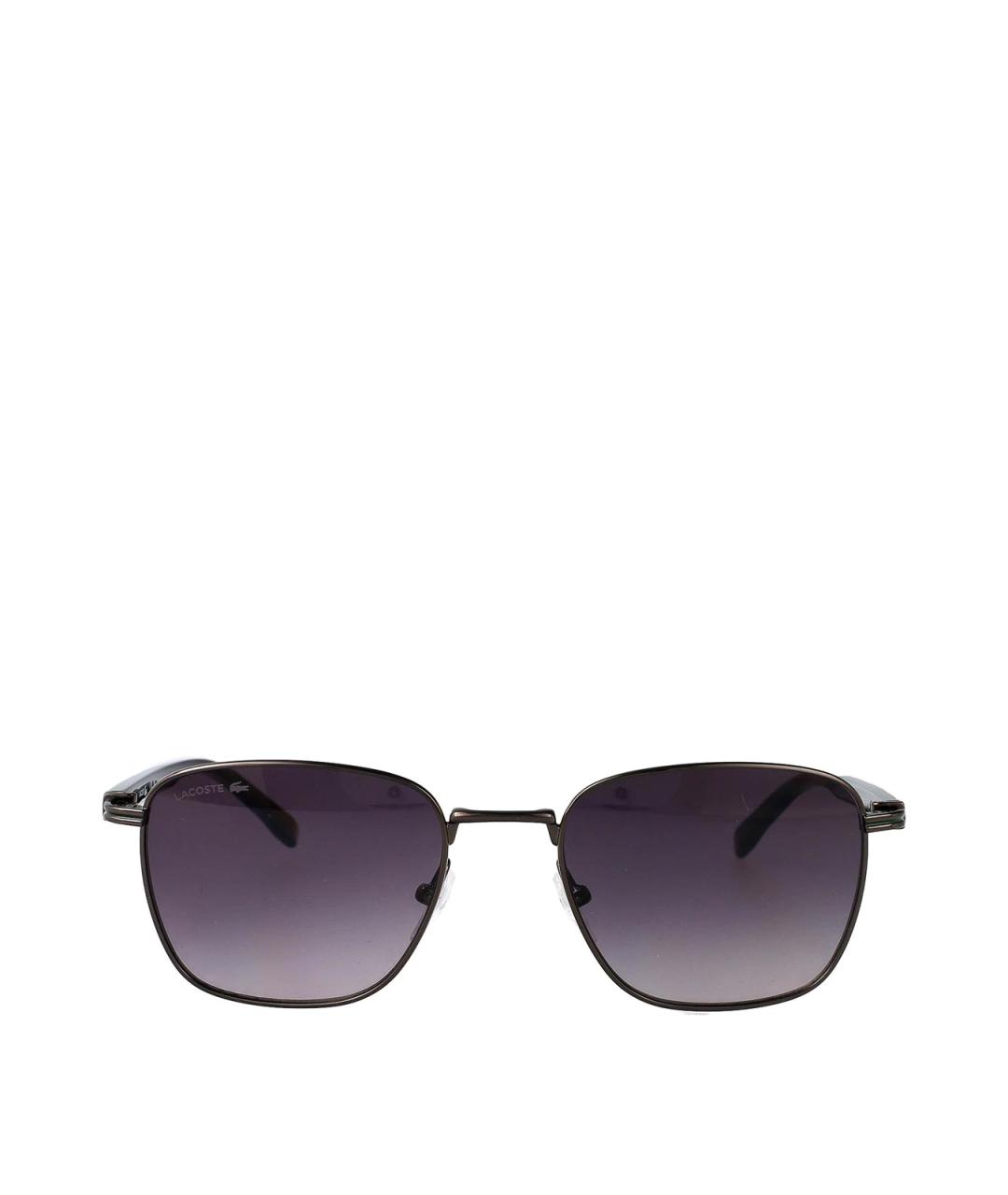 LACOSTE Серые металлические солнцезащитные очки, фото 1