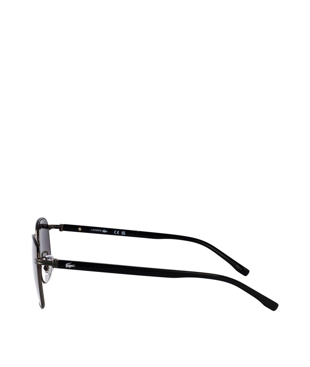LACOSTE Серые металлические солнцезащитные очки, фото 3